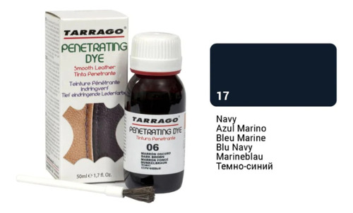 Tinta Penetrante Para Cueros Tarrago - Tintura Base Alcohol