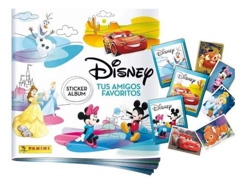 Album Disney Tus Amigos Favoritos + 50 Sobres De Laminas 