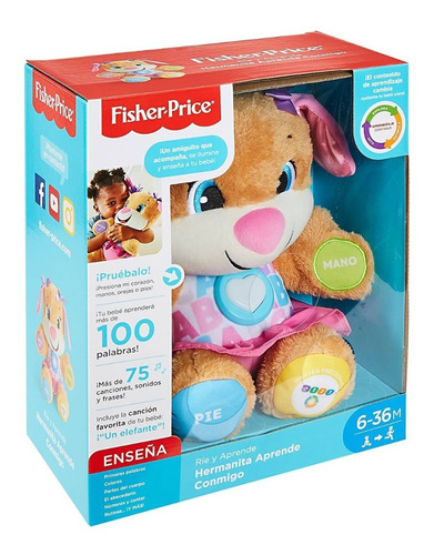 Hermanita Perrita Ríe Y Aprende Conmigo Fisher Price