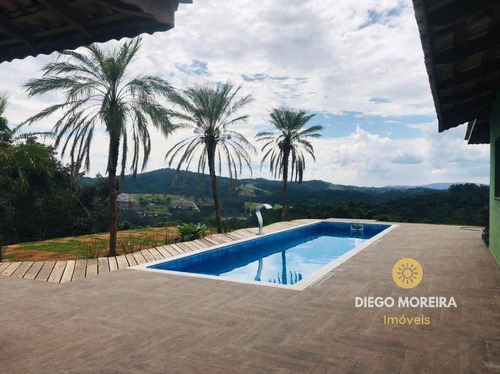 Imagem 3 de 15 de Casa Á Venda Em Atibaia Com Excelente Vista - Cs392