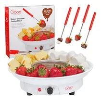 Comprar Set Fondue Chocolate Con 4 Tenedores Para Fiestas Nuevo