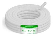 Comprar Caño Corrugado Blanco 1 1\u002F4 Pulgada Genrod 25mts Ignifugo