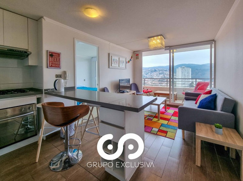 Se Arrienda Departamento Amoblado En Bahia Valparaiso