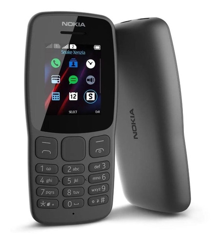 Celular Nokia 110 Basico Fm Camara Libre Barato Resistente