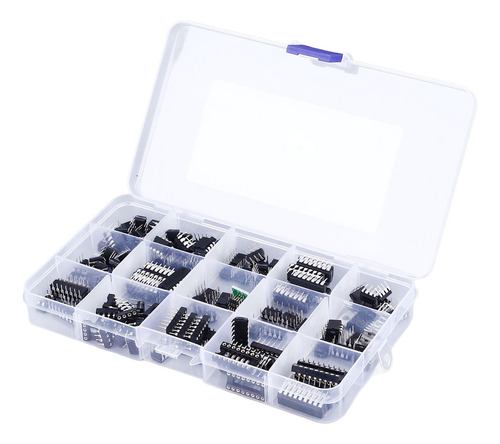 Enchufe Ic De Pin Plano, 150 Piezas, 10 Tipos De Chip De Cir