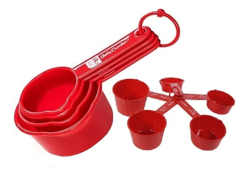 Juego Set 5 Cucharas Tazas Medidoras Para Reposteria Cocina