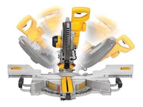 Imagem 3 de 4 de Serra Esquadria Braço Telescópico Dewalt 12 1675w Dws780