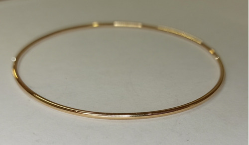 Pulsera Dama Esclava Oro 18k Maciza No Enchapada Impecable!