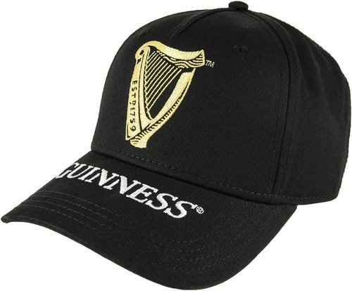 Gorra De Béisbol Guinness Harp Negra