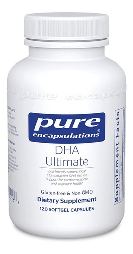 Dha Ultimate Pure 120 Capsulas - Unidad a $6000