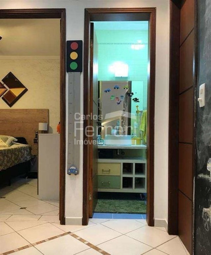 Imagem 9 de 15 de Linda Casa Em Condominio Fechado No Horto Florestal !!! - Cf4200