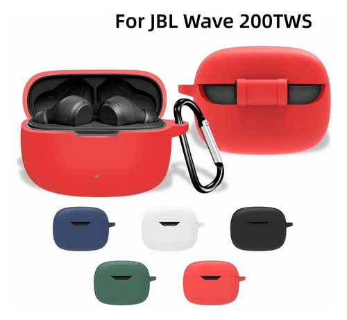 Funda De Silicona Para Auriculares Jbl Wave 200 Tws