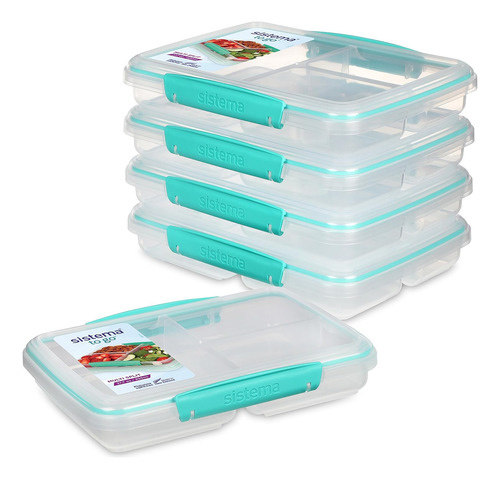 Sistema To Go Contenedores Multidivididos Para Comidas