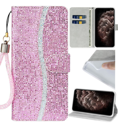 Funda De Teléfono Para Samsung A16, A15, A35, A55, A14, A24, A34, A54, A13, A23, A12, A22, A32, Bling, A Cuadros, Con Forma De Diamante, Con Tapa Tipo