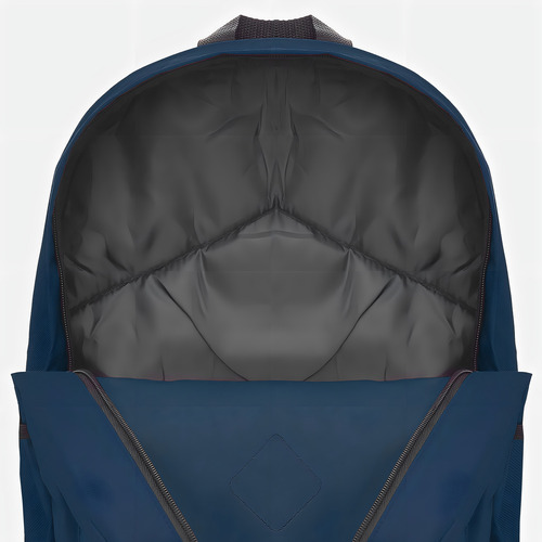 Mochila Switz Básica Trabalho Escola Passeio Academia Lazer Cor Azul-marinho Desenho Do Tecido Liso