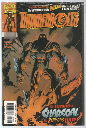 Thunderbolts Nº 19 - Com Dano - Editora Marvel Comics - Em Inglês - Capa Mole - Bonellihq Cx296 V20