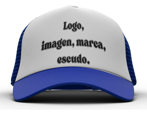 Gorra Tracker Personalizada, Diseño Logo, Marca, Escudo.