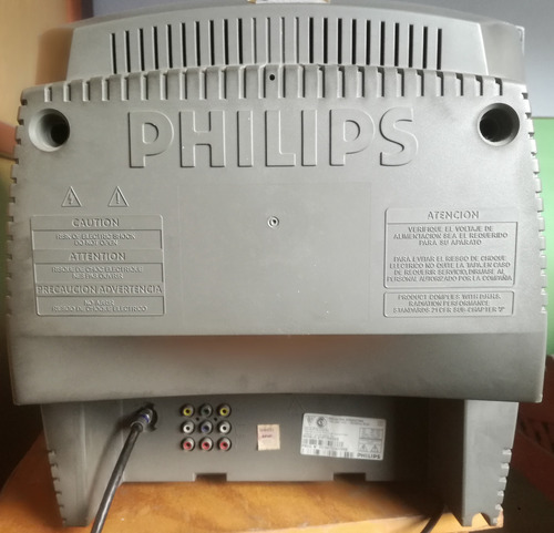 Televisor Philips Color 21 Pulgadas Con Control Remoto