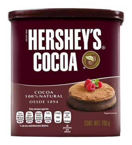 Hersheys Cocoa En Polvo 200 Gr