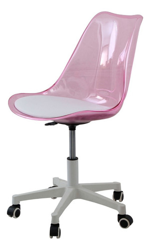 Silla de escritorio Bossa Hug 122026 ergonómica  rosa