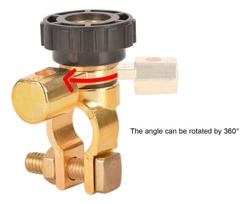 Interruptor De Terminal De Batería De 17 Mm, Antirrobo Unive