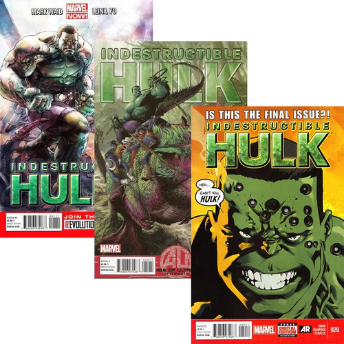 Indestructible Hulk Mark Waid Ingles Completo Stock