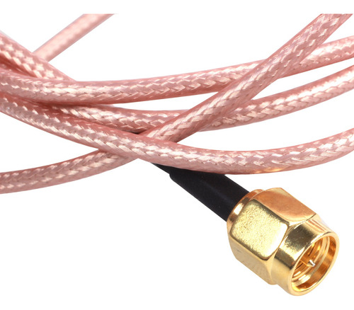Cable Coaxial Rg3 Con Conector Sma Macho A Bnc Rf Macho