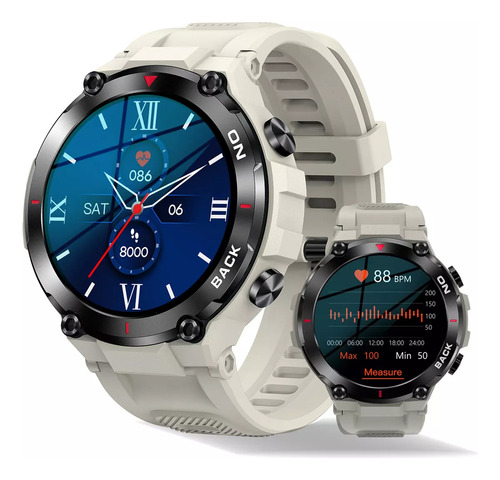 Reloj Inteligente Hombre Gps 5atm Impermeable 1.32martwatch