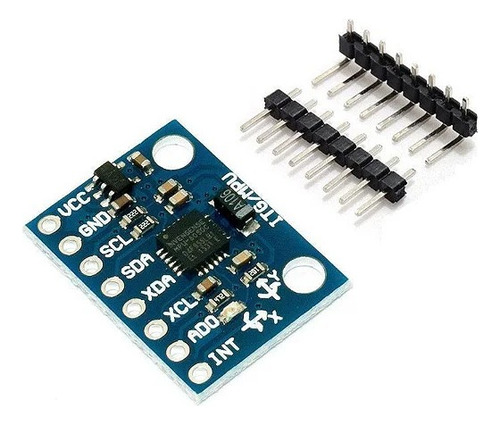 Acelerômetro E Giroscópio 3 Eixos Mpu-6050 Gy-521 Arduino