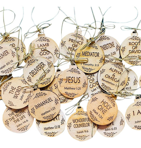 Nuevo Árbol De Navidad Con Decoración Colgante De Cristo