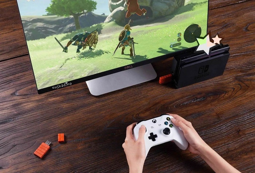 8bitdo Receptor Usb Bluetooth Inalámbrico Ps4 Xbox One Ns