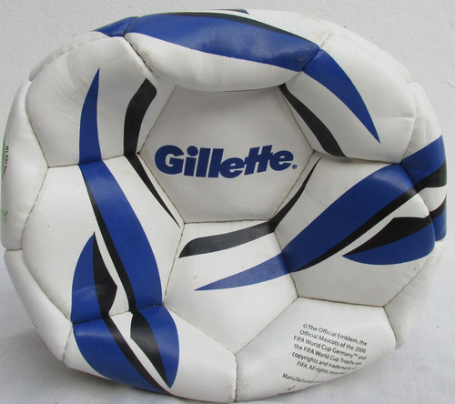 Pelota De Futbol Publicidad Gillette Mundial Alemania 2006 (Usado)
