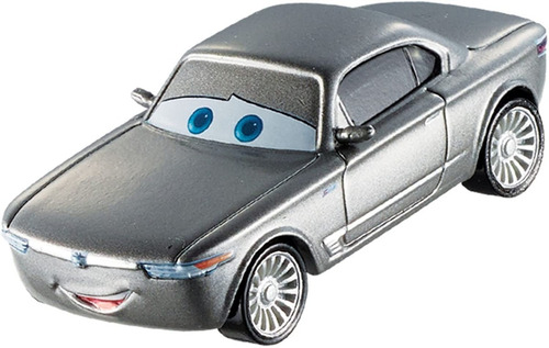 Imagen 3 de 3 de Auto Cars Sterling Mattel Original Disney Metalico Fwl02