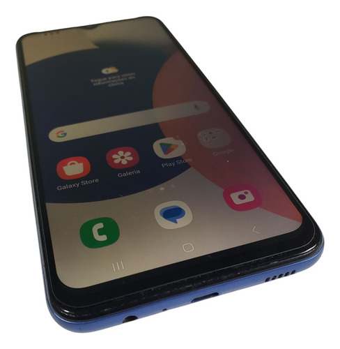 Usado-celular Smartphone Galaxy A03 64gb 4gb Ram Samsung Azul (Usado)