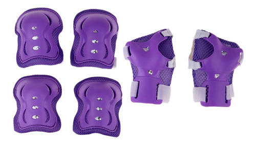 6 Piezas Almohadillas De Patinaje Protector Patines