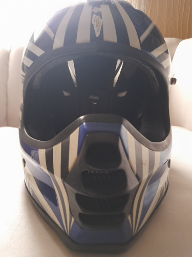 Casco Integral Para Downhill O Deportes Extremos.