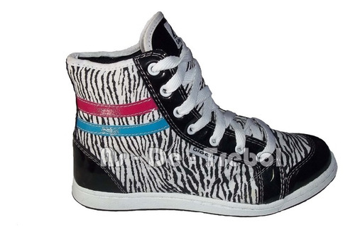 Botitas Glock Animal Print Zapatillas