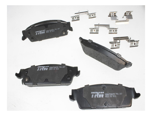 Balatas Traseras Gmc Yukon 2007-2008-2009-2010-2011-2012 Trw