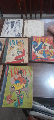 Lote X 9 Revistas Labores Y Otras Antiguas (Usado)