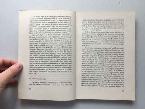 Livro Psicologia E Pedagogia Jeamn Piaget Forense C531 (Usado)