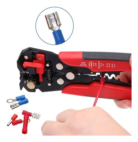 E Kit Rca De Conector De Terminais De Crimpagem Alicate