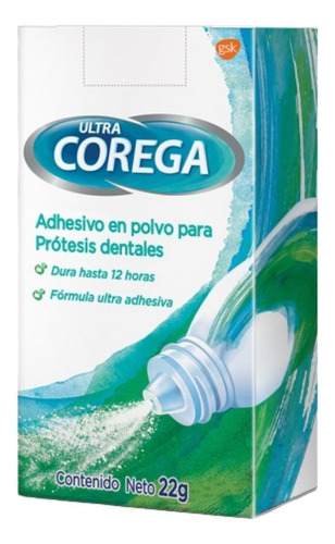 Ultra Corega Polvo Adhesivo De Protesis 22 G