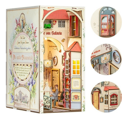 Cutebee Casita De Muñecas, Kit De Dioramas En Miniatura Para