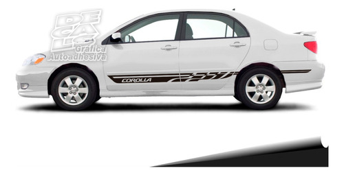 Calco Toyota Corolla 2002 - 2007 Trim Juego