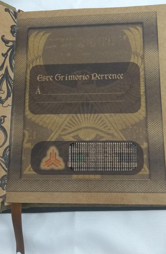 Imagem 8 de 9 de Grimório Maçom Illuminati Artesanal Olho E Compasso