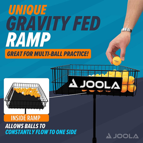 Joola Mesa De Ping Pong Trainer Caddie Bola Hopper - Altura