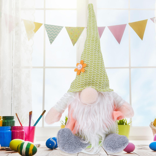 Decoración De Gnomo Sentado Para Decoración De Gnomos De Pas