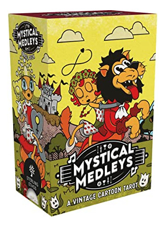 Book : Mystical Medleys A Vintage Cartoon Tarot (modern...