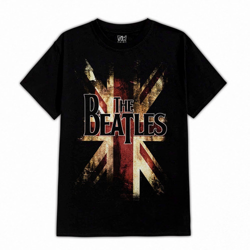 The Beatles Logo 80 Rock Polera Dtf