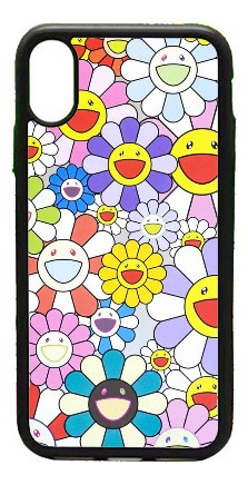 Funda Protector Para iPhone Flores Colores Cute Lindas Moda